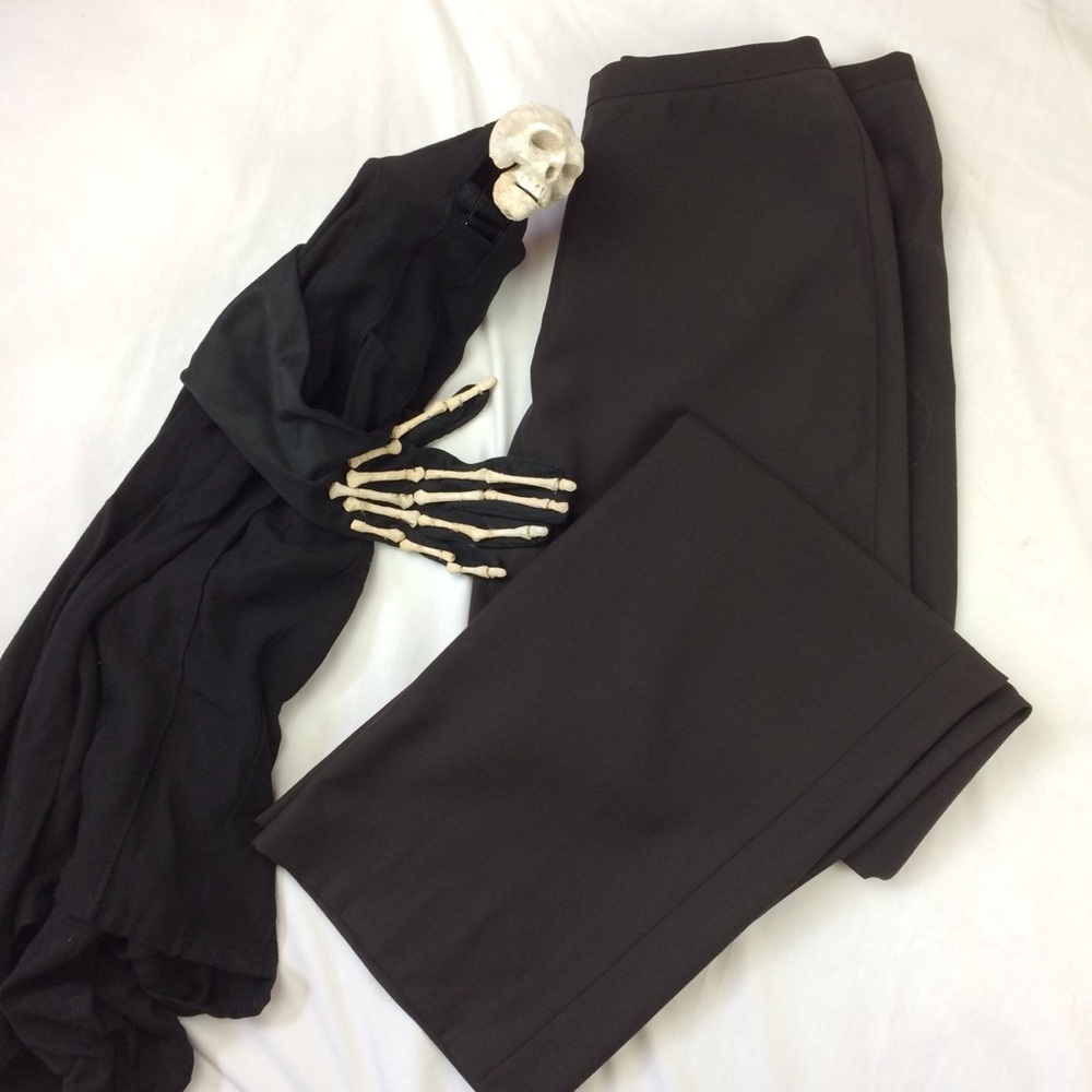 Vintage Gucci 100% Black Wool Pants